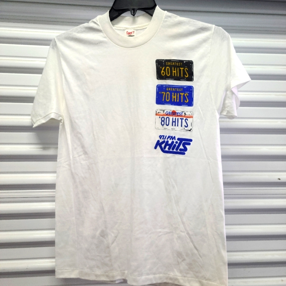 Vintage 90s radio promo tshirt single stitch usa